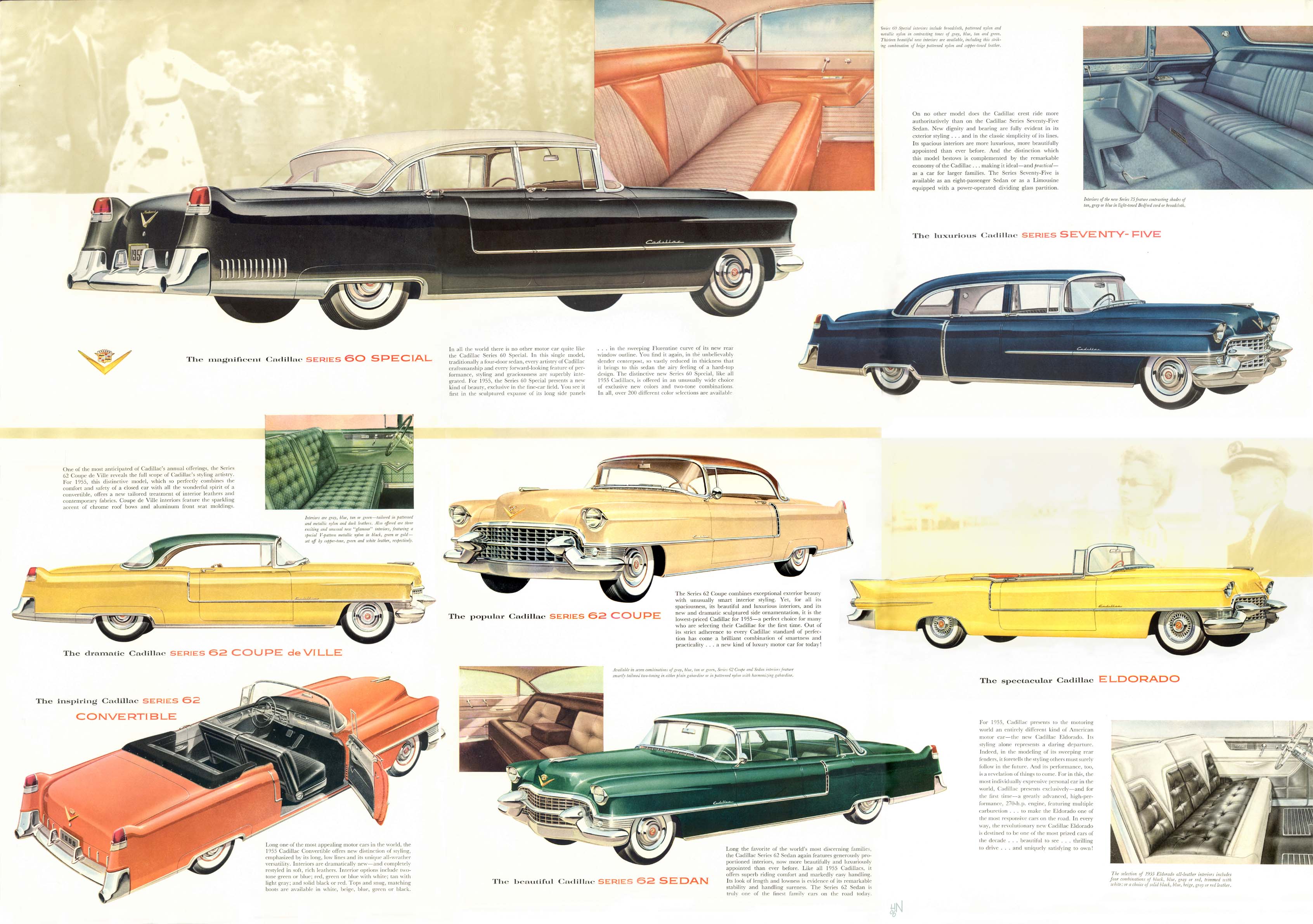 1955 Cadillac brochure